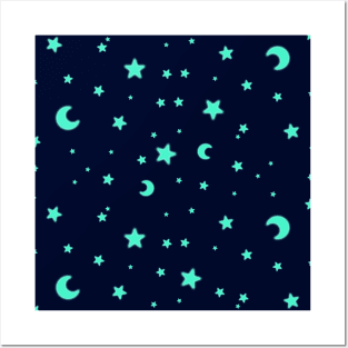 Glow in the dark Stars Posters and Art